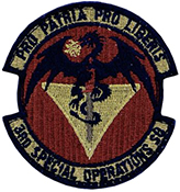 Air Force 3rd Special Operations Squadron Spice Brown OCP Scorpion Shoulder Patch With Velcro
